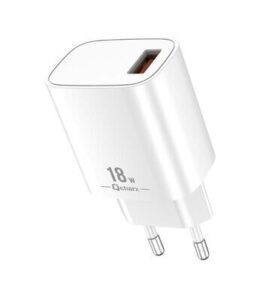 Qcharx Artemisia Cargador 3A 1 Puerto USB 18W Blanco